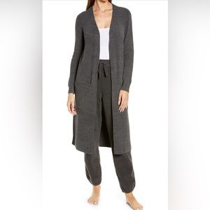 Barefoot Dreams CozyChic Ultra Lite Long Cardi, Sweater, Travel, Long Sweater M